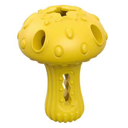 SCHITEC Dog Chew Toy for Large & Medium Dogs, Rubber Treat Dispensing Toy for Aggressive Chewers, Interactive Slow Feeder Tough Puzzle Toys Teeth Cleaning