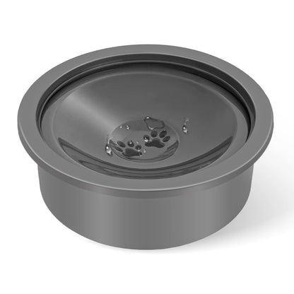 No Spill Dog Water Bowl, Slow Drinking Non Spilling Water Dish, Fits into Elevated Pet Feeder, 30oz Messy Drip Proof Slobber Stopper Water Dispenser for Dogs